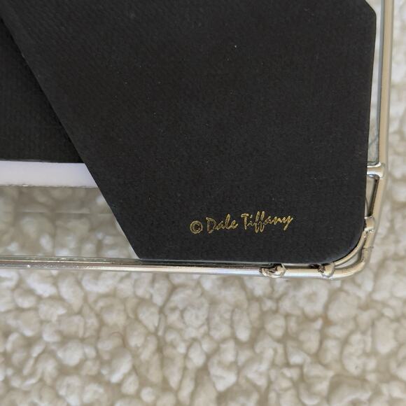 Lot Of 3 Vintage Dale Tiffany Picture Frames Stained Glass Mirrored Disney - Picture 8 of 10